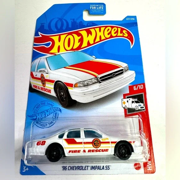 Mattel Other Hot Wheels 996 Chevrolet Impala Ss Hw Rescue 61